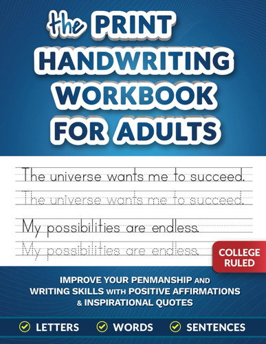 The print handwriting workbook - print,