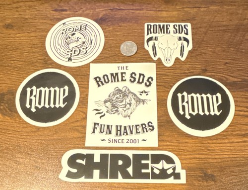 Rome sds sticker - sticker, black