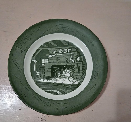 1950s vintage green colonial - 1950s,