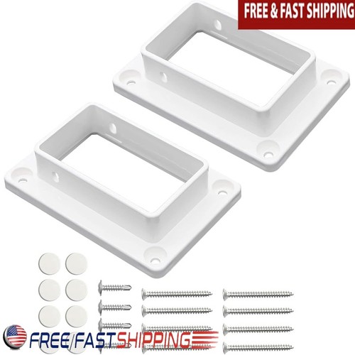 Vinyl fence rail wall mount - fence,