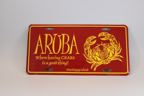 Aruba decorative front license - decorative,