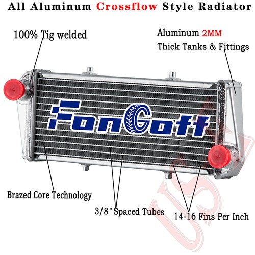 Aluminum cooler radiator - radiator, for