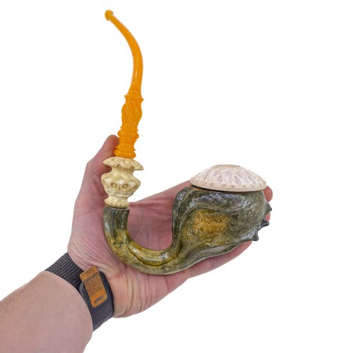 Handmade calabash pipe - handmade,
