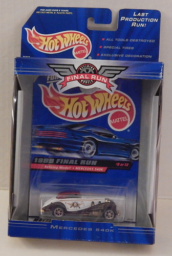 Mercedes 540k hot wheels - 540k,