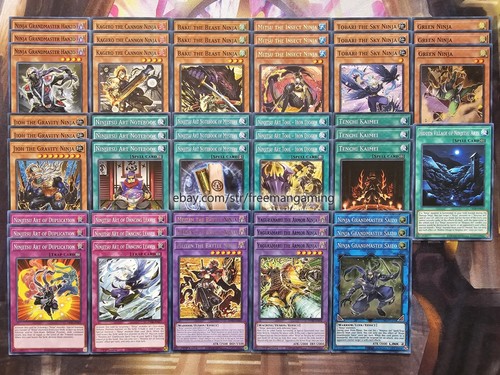 Yugioh ninja deck card - deck, 49