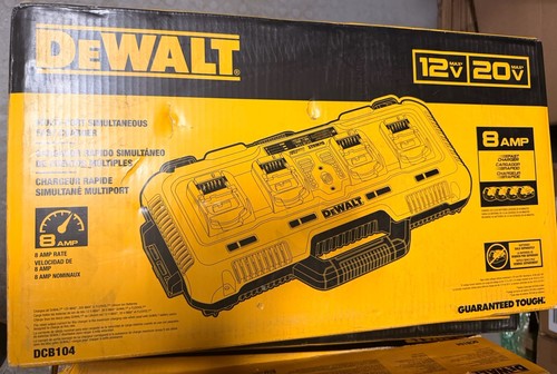 New authentic dewalt dcb104 - new,