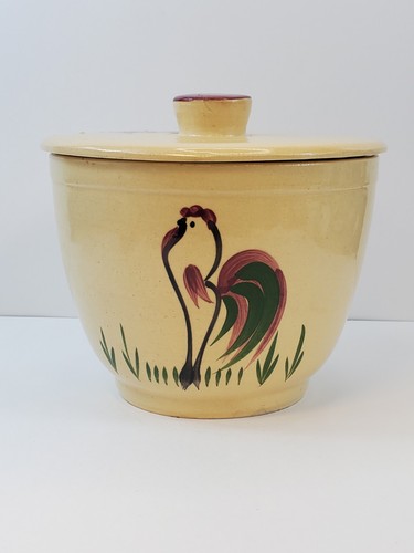 Vintage watt pottery rooster - watt,
