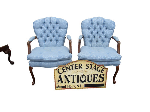 64167 pair mahogany bergere - 64167,