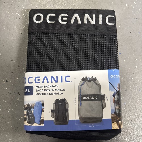 Oceanic mesh backpack gear bag - oceanic,