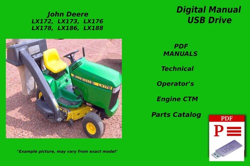John deere lx172 lx173 lx176 - deere,