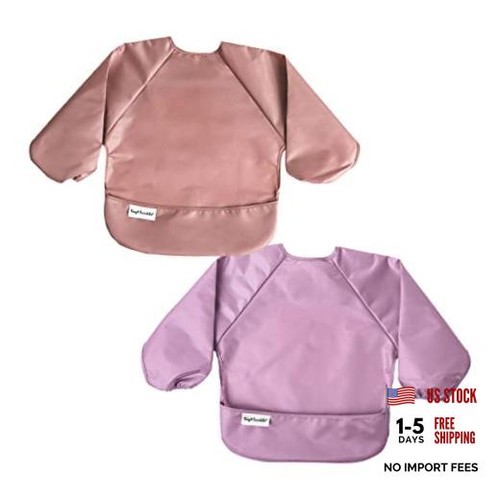 Long sleeve bib for - long, babies