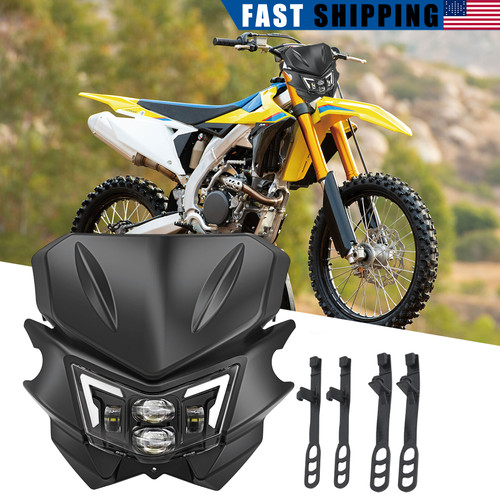 Dirt bike led headlight - led,