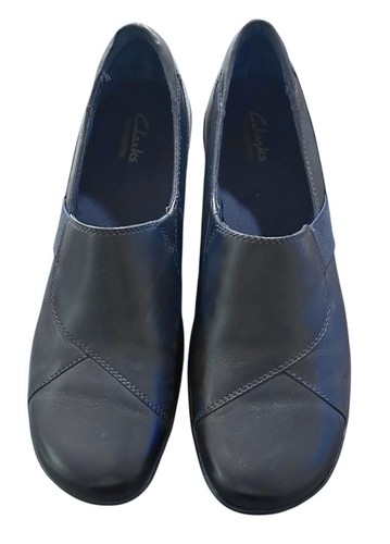 Clarks bendables black - clarks, leather