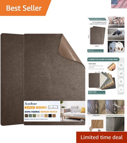 Dark brown self adhesive - brown, self-adhesive