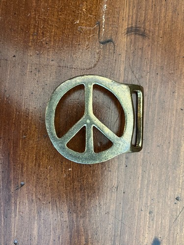 Rare vintage brass peace - vintage,