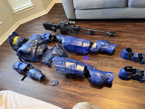 Wearable halo blue team - halo,