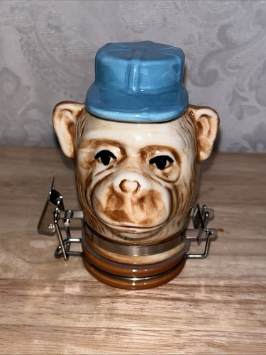 Ceramic monkey chimpanzee - ceramic,