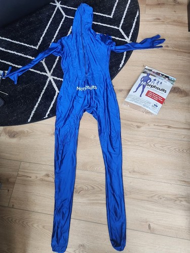 Blue morphsuit costume - blue,