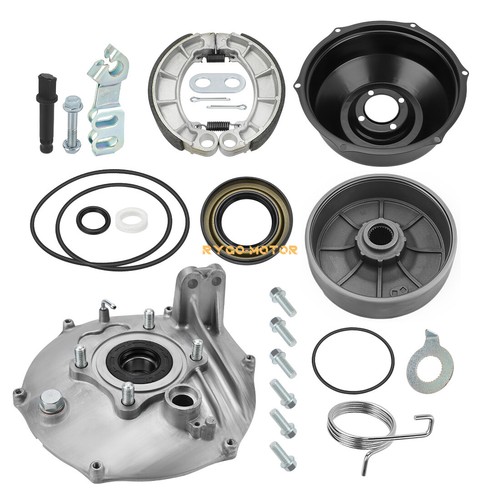 Rear brake drum hub - brake, plate