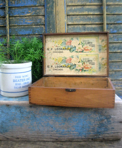 Antique leonard flower - leonard,