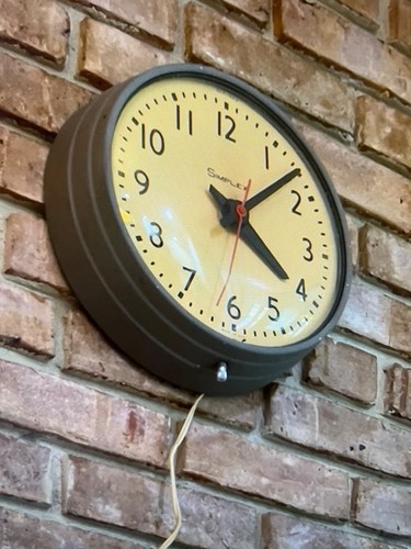 Simplex vintage wall - vintage, clock