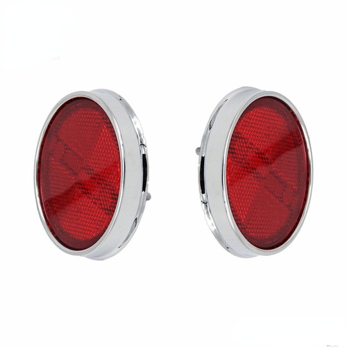 Rear reflector lenses red pair - lenses,