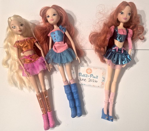 Winx club doll lot - winx,