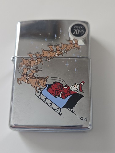 Vintage zippo christmas santa - vintage,