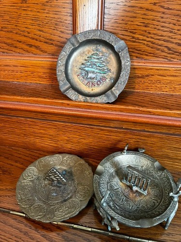 Rare brass ashtray - ashtray, dish