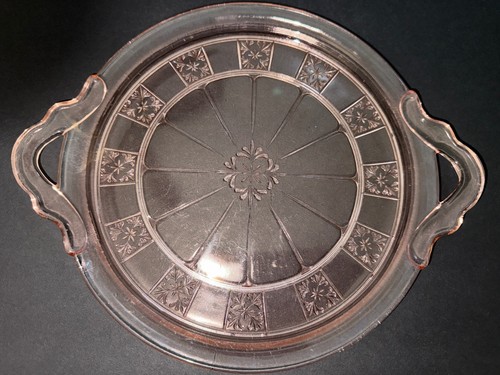 Vintage pink depression - depression, glass