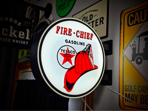 Texaco fire chief led - fire,