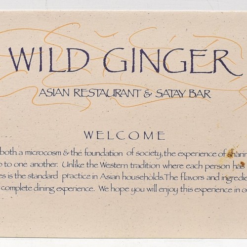1992 wild ginger asian - 1992,