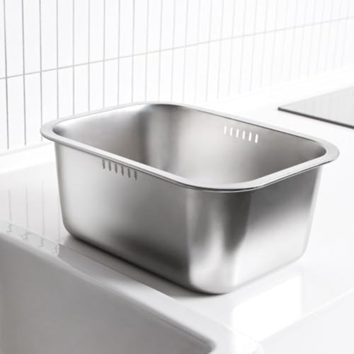 Stainless steel dish - steel, tub