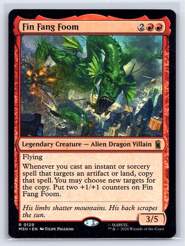 Fin fang foom - fin, marvel