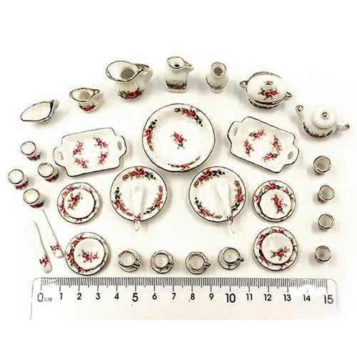 40pcs set dollhouse - 40pcs/set, miniatures