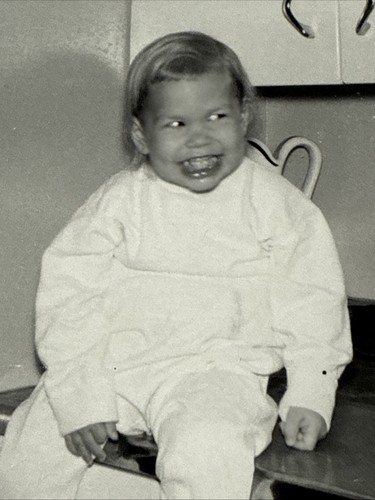 1958 toddler sly - 1958, side