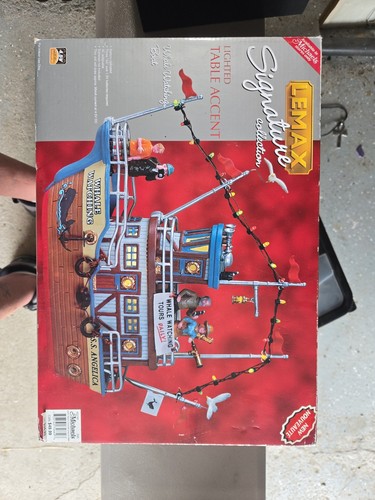 2007 lemax lighted whale - 2007,