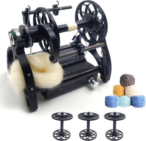 Electric yarn spinner winder - spinner,