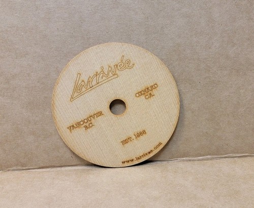 Laser engraved larrivee - laser,