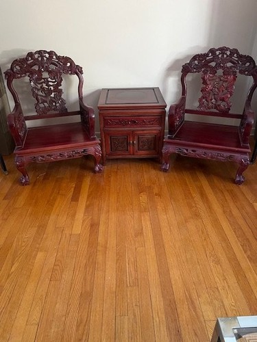 Oriental love seat - seat, with