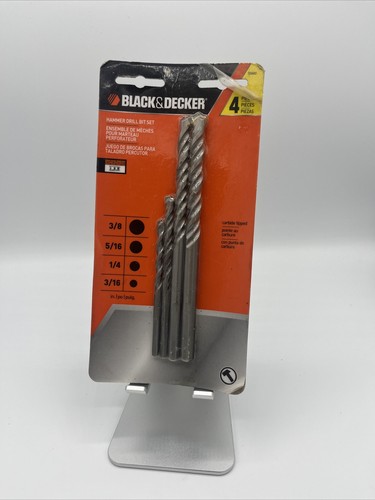 Black and decker 4 piece - black,