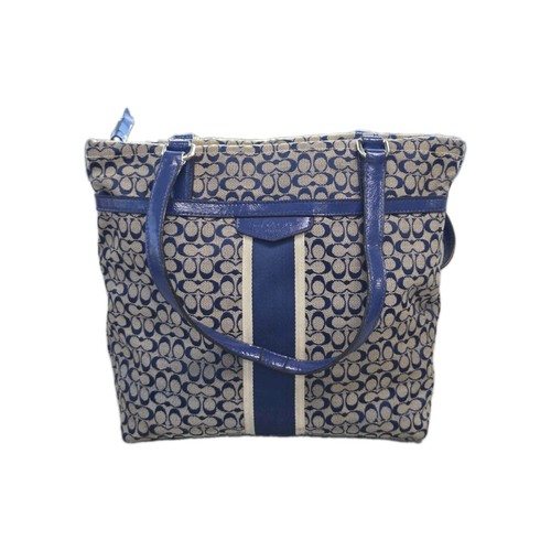 Coach signature canvas blue - coach,