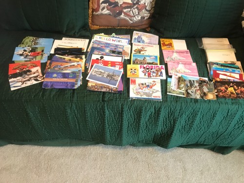 Huge lot postcards disneyland - huge,