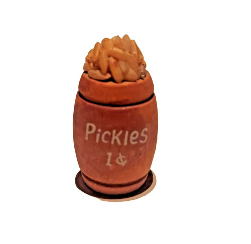 Miniature barrel pickles - miniature, of