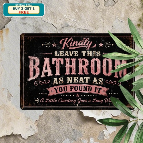 Keep clean bathroom - clean, toilet