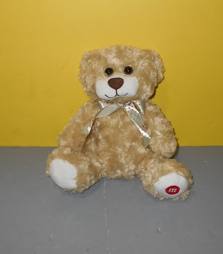 World tan teddy - world, bear