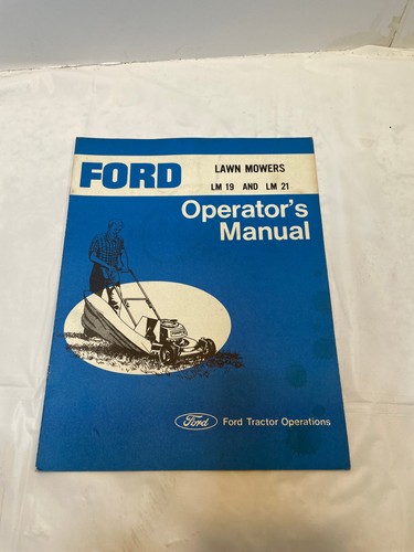 Vintage ford lawn mower 19 - lawn, lm