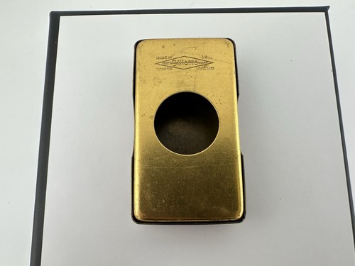 Vtg old gillette blade - blade, bank