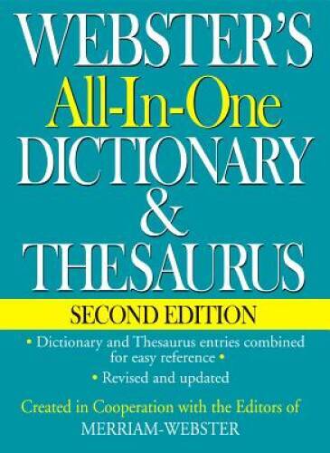 Webster all one - webster's, all-in-one