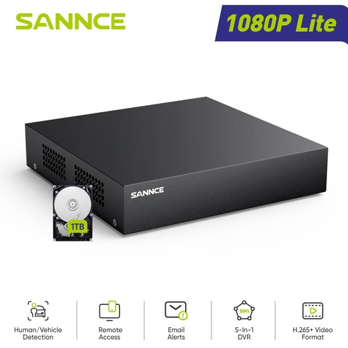 Sannce 5in1 8ch 1080p lite - 5in1,